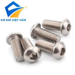 BU LÔNG INOX LỤC GIÁC CHÌM ĐẦU CẦU: DIN 7380