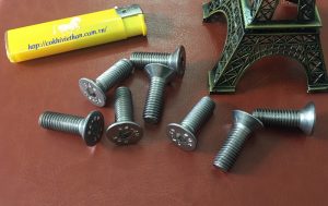 Bulong inox lục giác chìm đầu côn inox din 7991