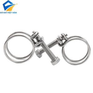 Đai xiết dây đôi inox 304