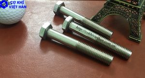 Bu lông inox 304 ren lửng DIN 931