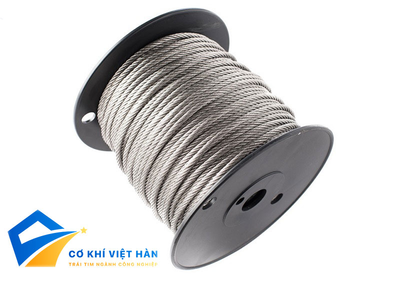 Cáp inox 304 chất lượng cao dùng trong xây dựng