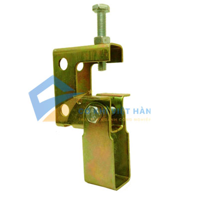 cấu tạo kẹp xà gồ M8 bằng thép mạ hoặc inox