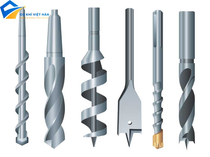 Các loại mũi khoan gỗ phổ biến