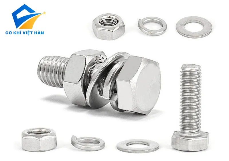 Bu lông inox, vít inox, tắc kê nở inox, chất lượng cao