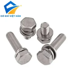 Bu lông inox 201 giá rẻ, dùng trong môi trường ít ăn mòn