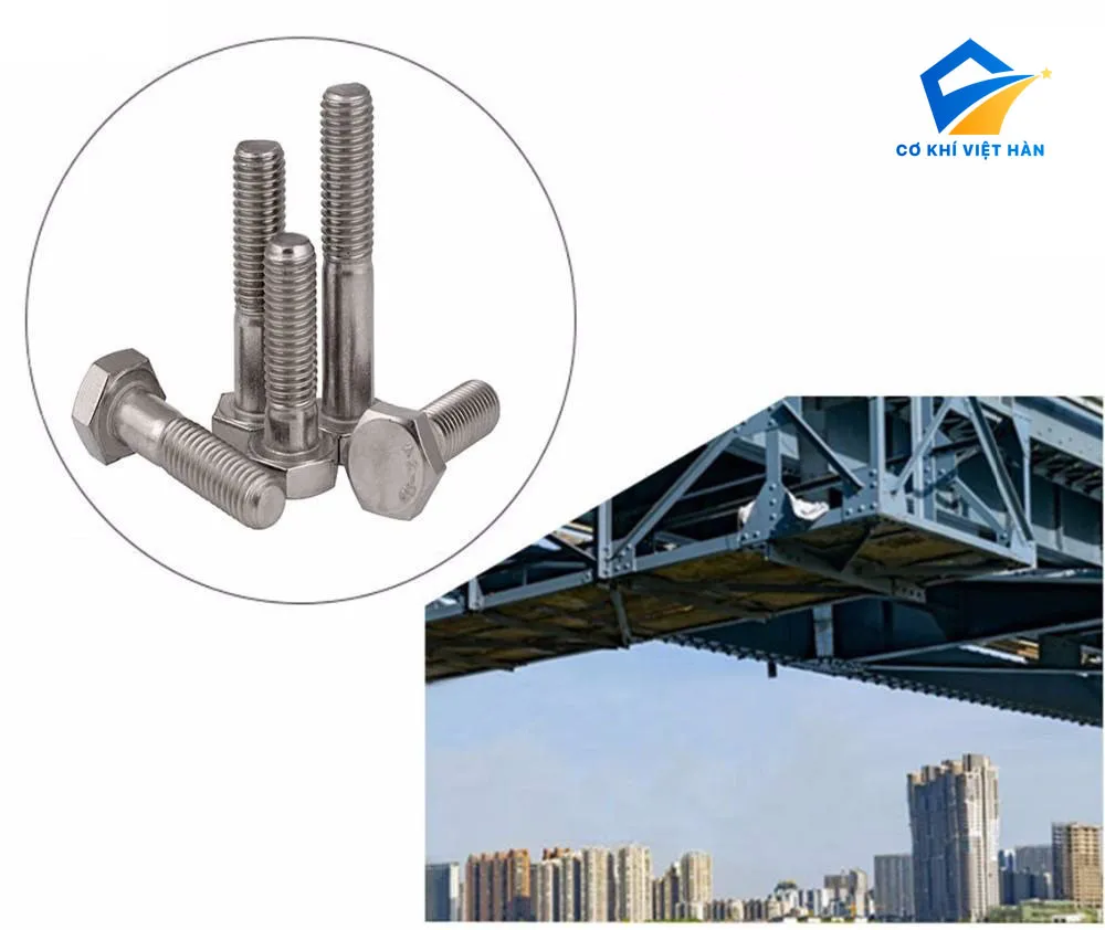 Bu lông inox, vít inox, tắc kê nở inox, chất lượng cao