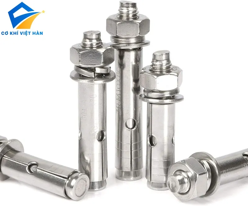 Bu lông inox, vít inox, tắc kê nở inox, chất lượng cao