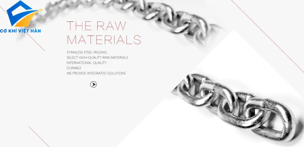 Xích Inox Trong Ngành Xây Dựng