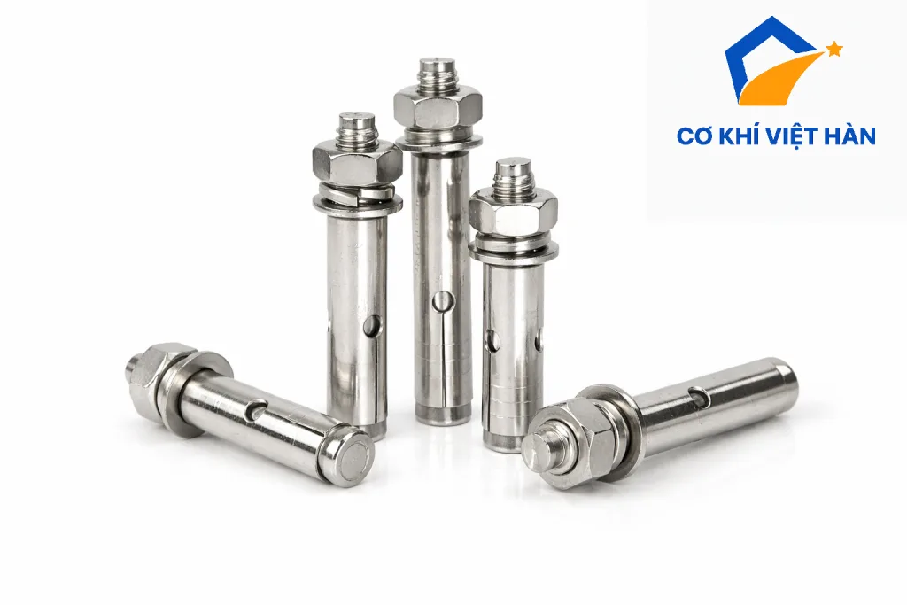 Bu lông inox, vít inox, tắc kê nở inox, chất lượng cao
