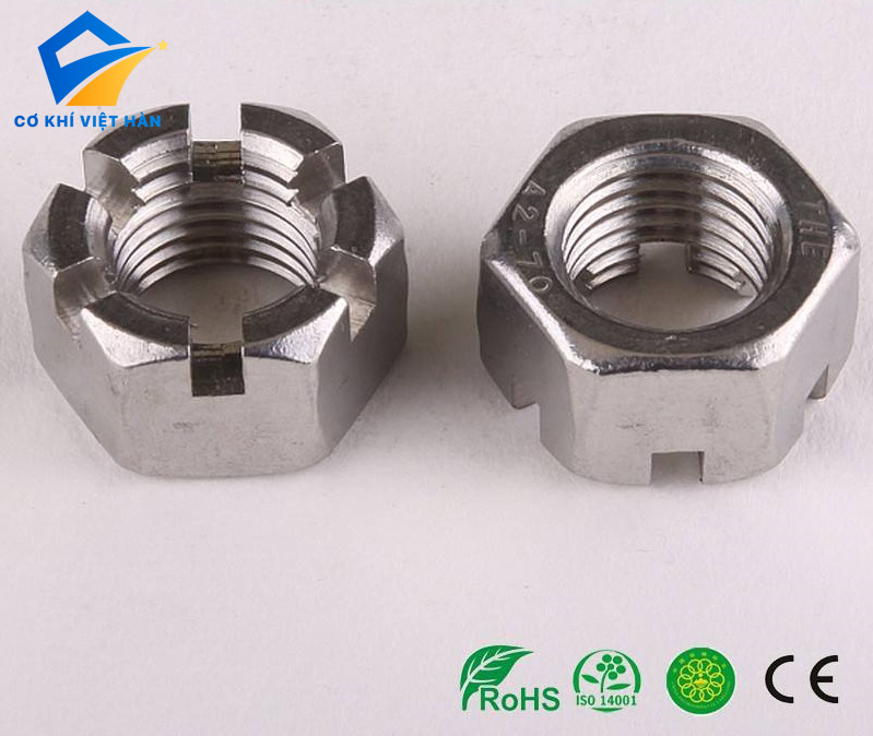 Êcu Xẻ Rãnh Inox 304 / 316